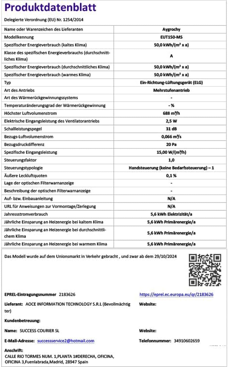 150Mm Abluftset, Drehstrom Ec Motor Rohrventilator Komplettset, Lüftungsset Mit Drehzahlregler, Abluftschlauch, Belüftungssystem Für Growzelt, Growbox, Gewächshaus, Hydroponik