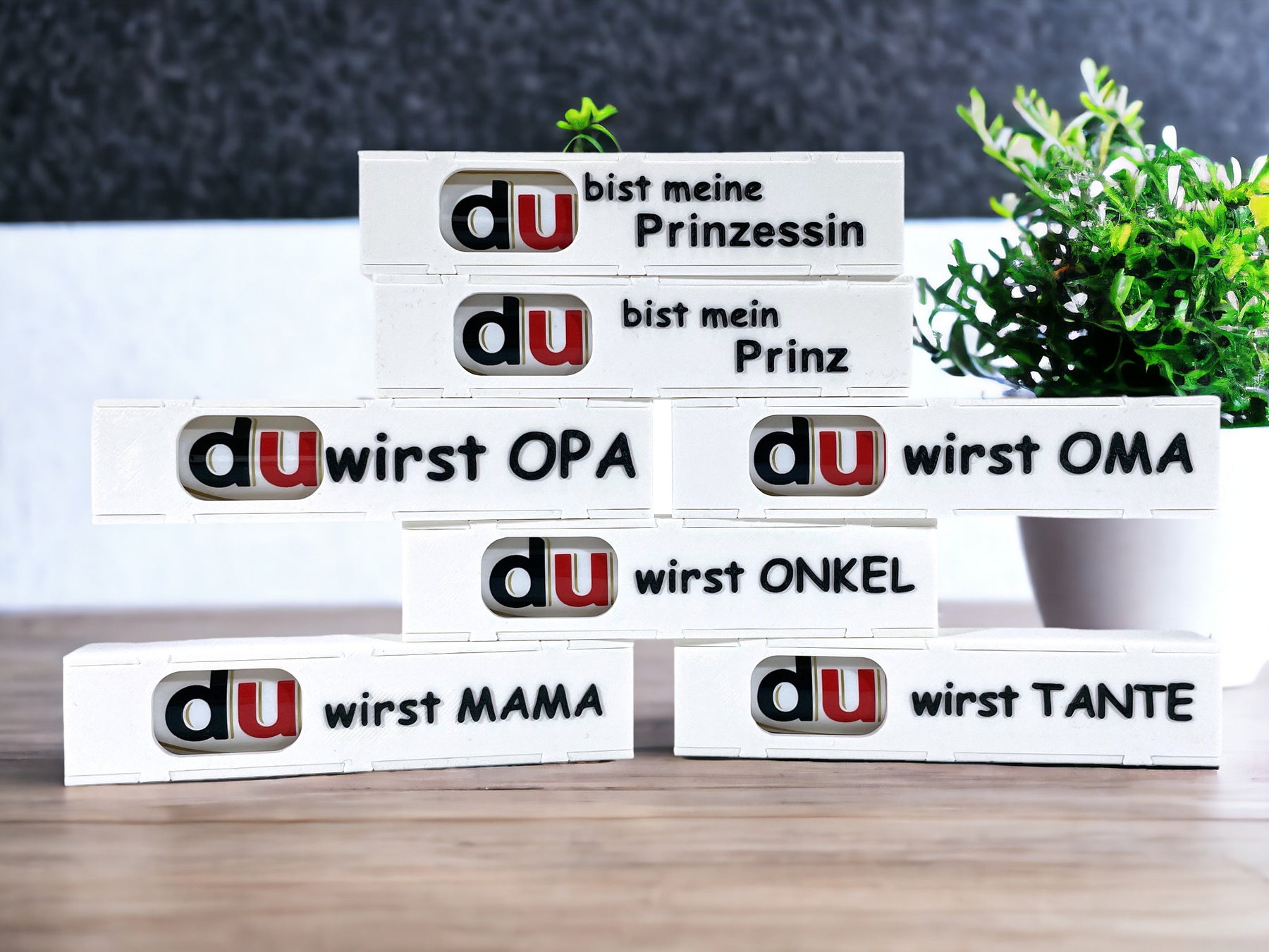 Duplo Riegel Geschenkbox-Duplobox-Kiste-Pralinen-Schokolade-Geschenke