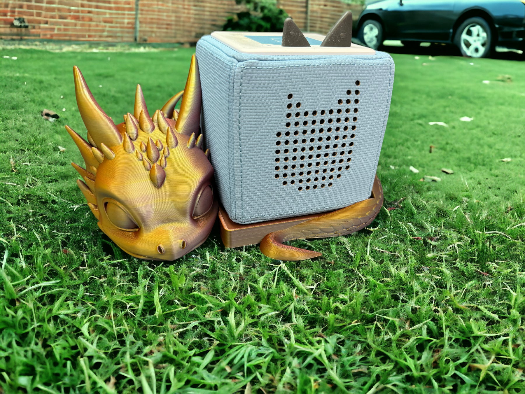 Exklusiver Drachen Halter passend für Toni Boxen aus nachhaltigem Material