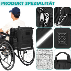 Taschen Für Rollstuhl Nylon Rollstühle Rucksack Für Rollator Zubehör Aufbewahrungstasche Mit Krücken Taschen & Isolationstasche