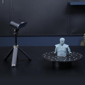 Revopoint Portabler Drehtisch Mit Markerabdeckung Zum Einfachen Scannen Von Nicht-Objekten Und Kleinen Bis Mittelgroßen Objekten, Geeignet Für Alle 3D-Scanner