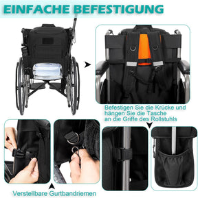 Taschen Für Rollstuhl Nylon Rollstühle Rucksack Für Rollator Zubehör Aufbewahrungstasche Mit Krücken Taschen & Isolationstasche