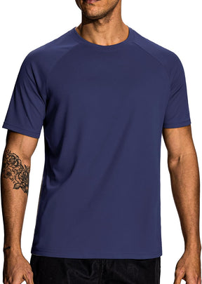 Sport Tshirts Herren Für 3 or 5Er Pack Funktionsshirt Fitness Kurzarm Männer Atmungsaktiv Schnelltrocknend Trainingsshirt Laufshirt Kurzarm Bodybuilding