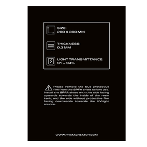 Spfa Film Sheet For 3d Printers - 260 X 390 mm